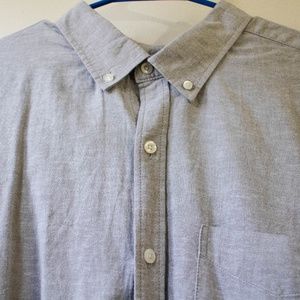 Old Navy Grey Short-Sleeve Shirt for Men